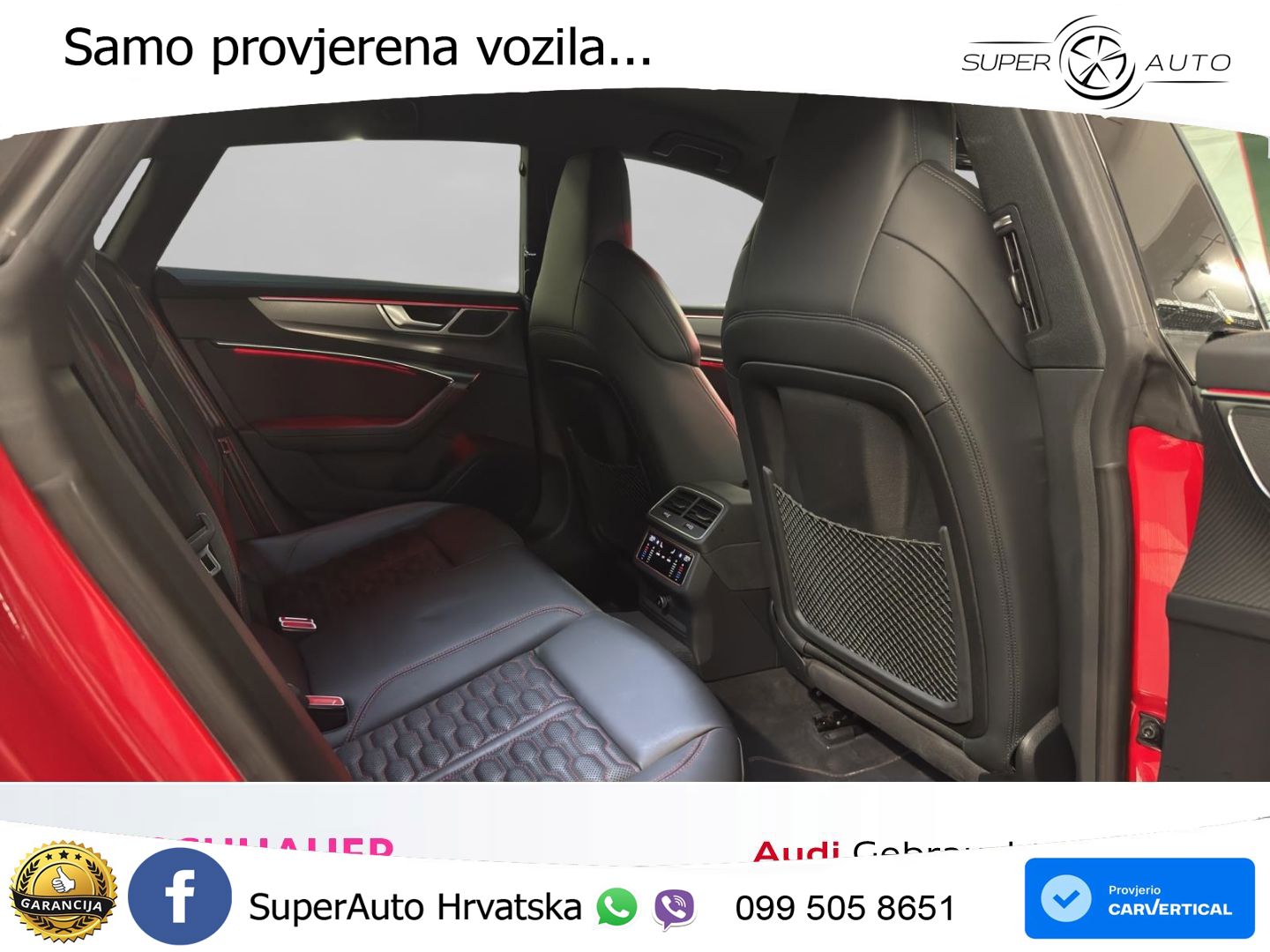 Audi RS7 4.0 TFSI V8 (600 KS) quattro tiptronic MATRIX+GR SJED+KAM
