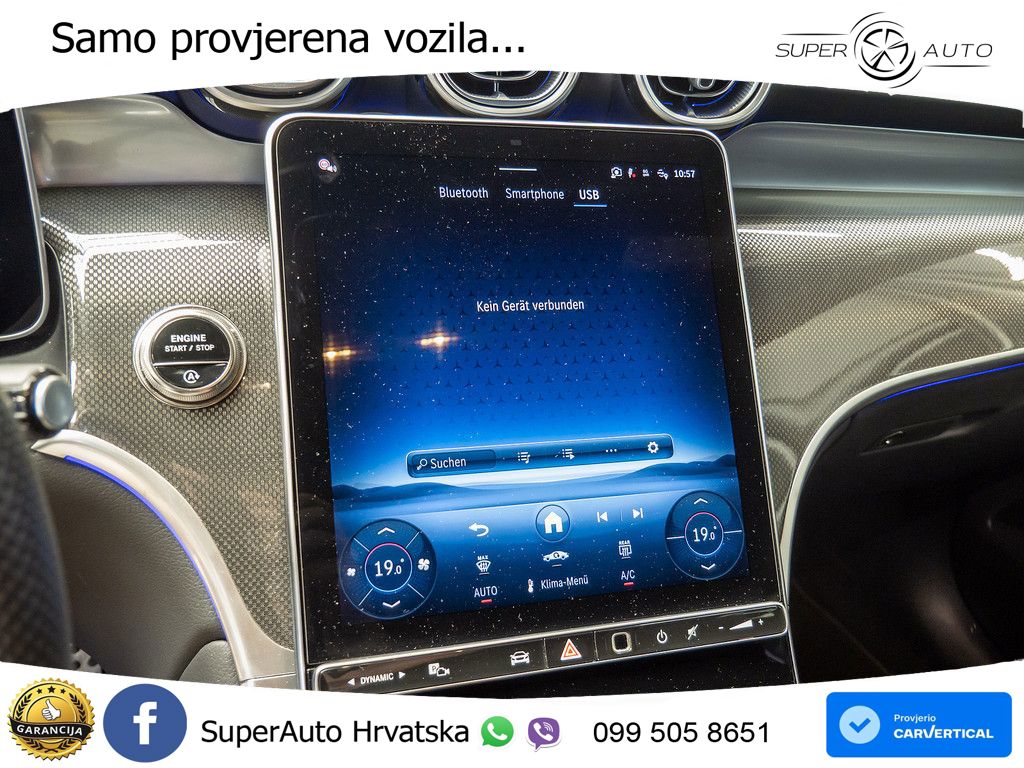 Mercedes GLC 220d (197 KS) 4MATIC 9G-TRONIC AMG LED+GR SJED+ACC