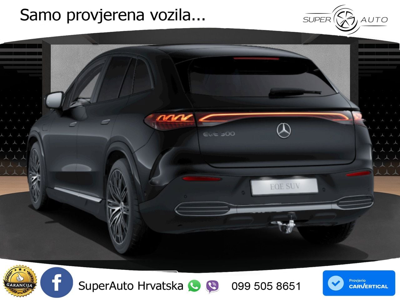 Mercedes EQE SUV 300 100 kWh (265 KS) AMG LED+GR SJED+ACC
