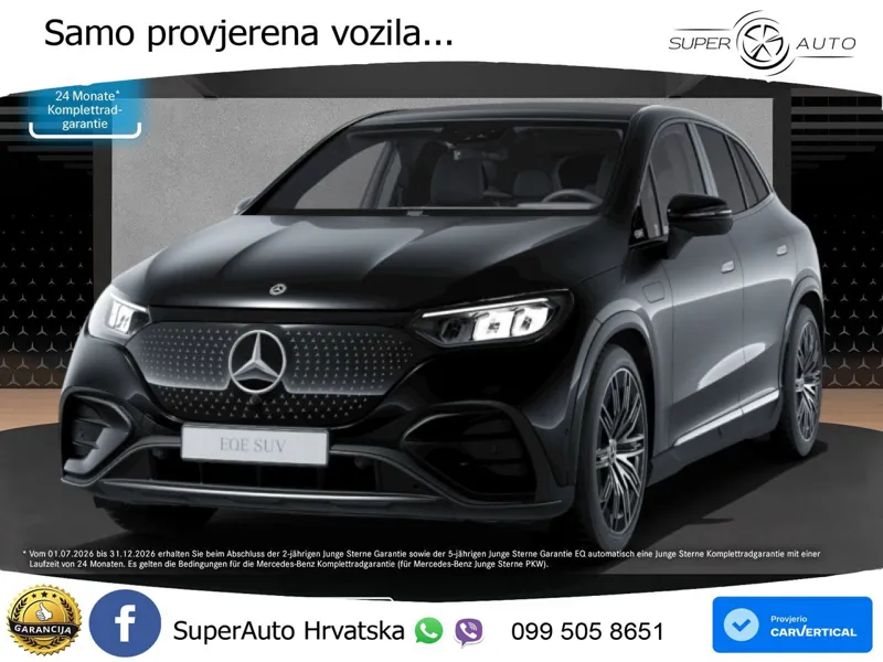 Mercedes EQE SUV 300 100 kWh (265 KS) AMG LED+GR SJED+ACC