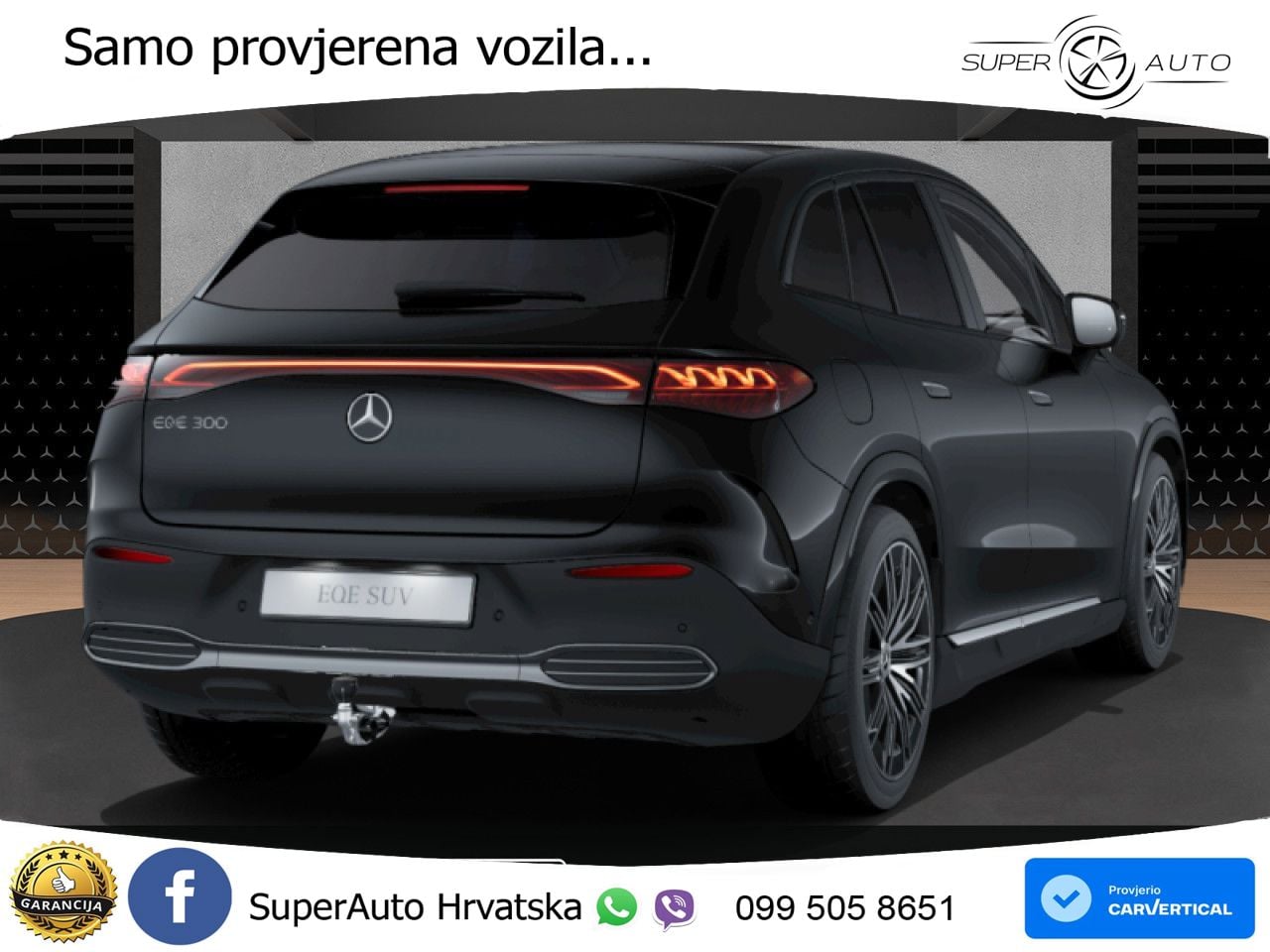 Mercedes EQE SUV 300 100 kWh (265 KS) AMG LED+GR SJED+ACC