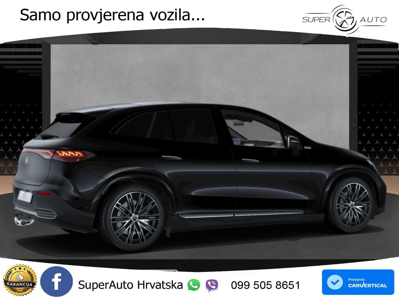 Mercedes EQE SUV 300 100 kWh (265 KS) AMG LED+GR SJED+ACC