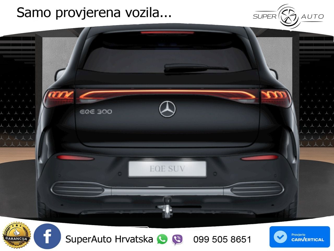 Mercedes EQE SUV 300 100 kWh (265 KS) AMG LED+GR SJED+ACC