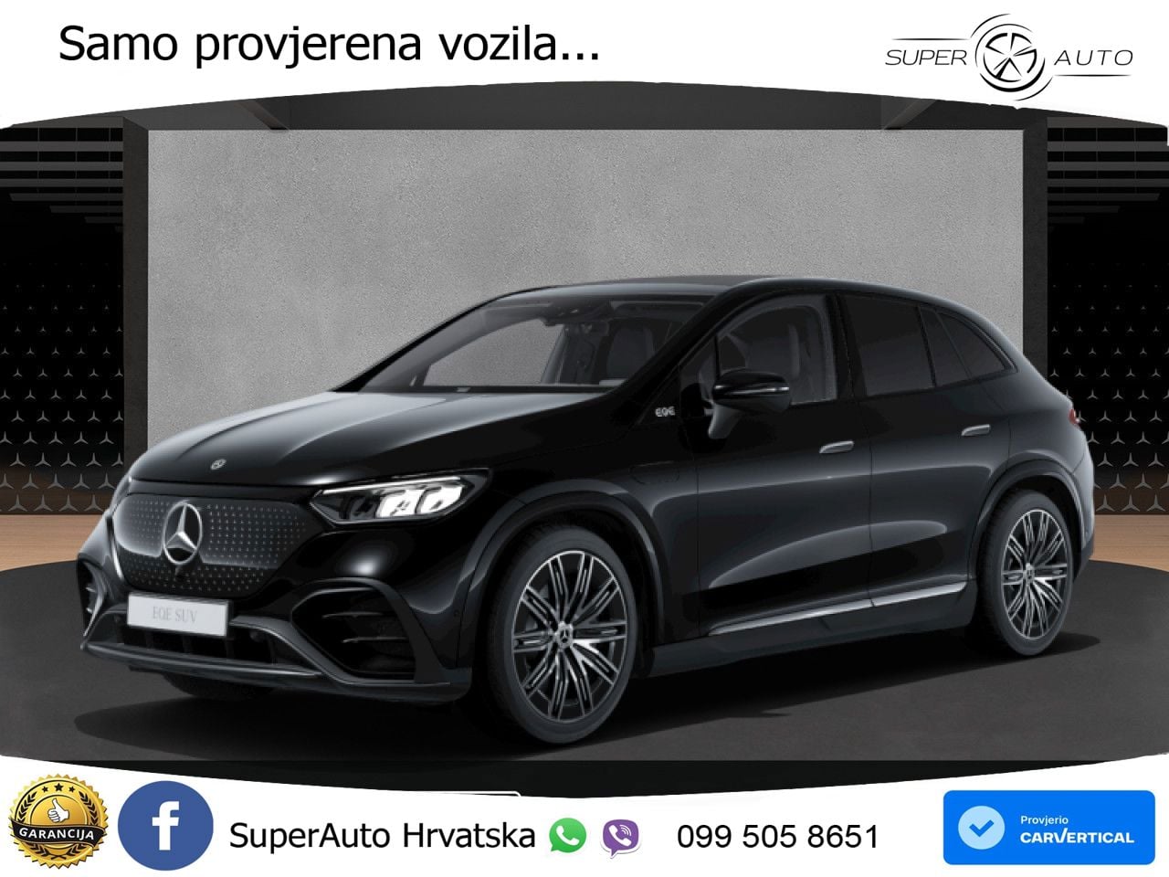 Mercedes EQE SUV 300 100 kWh (265 KS) AMG LED+GR SJED+ACC