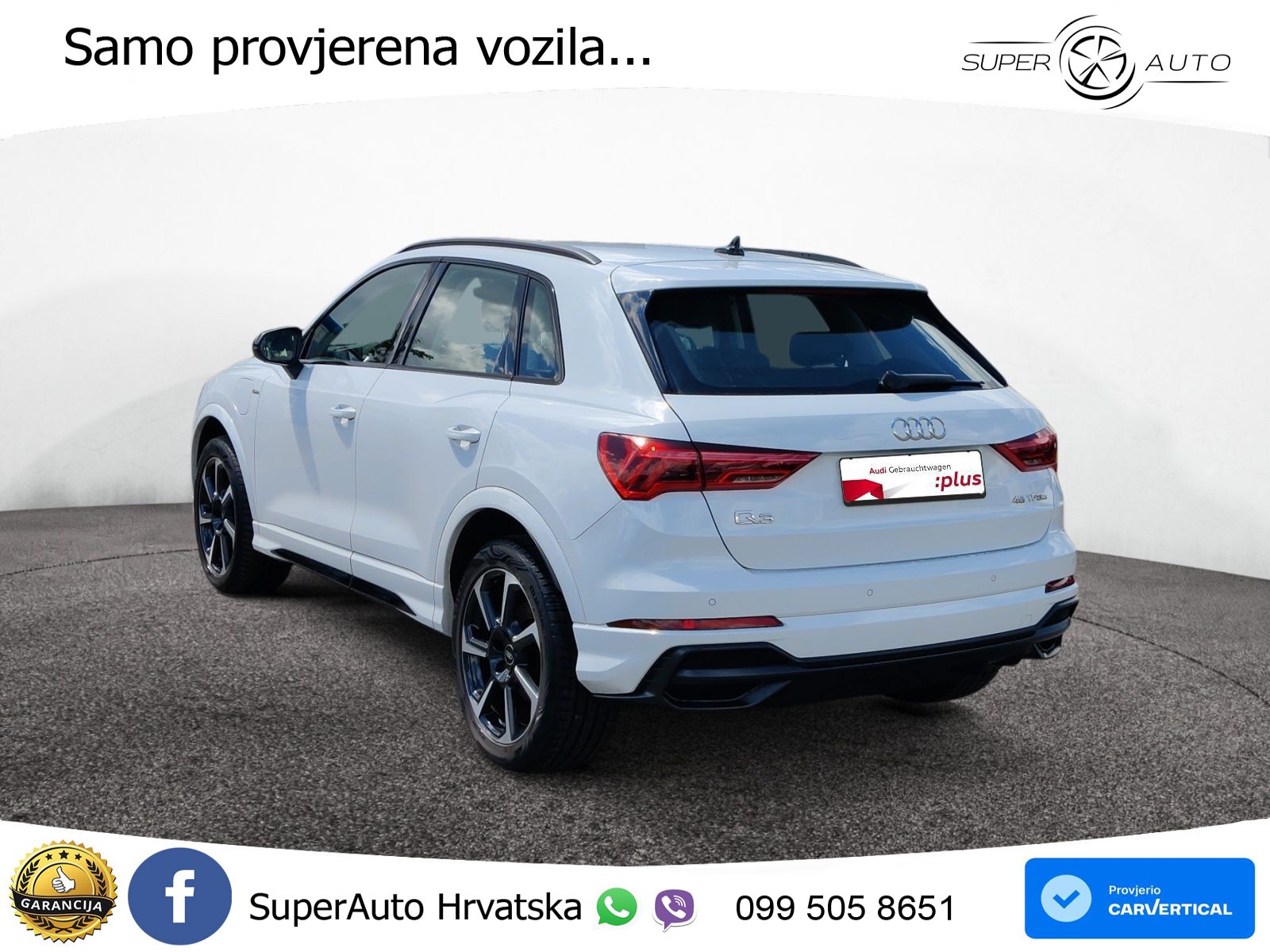 Audi Q3 45 TFSIe (245 KS) S tronic S line LED+GR SJED+ACC
