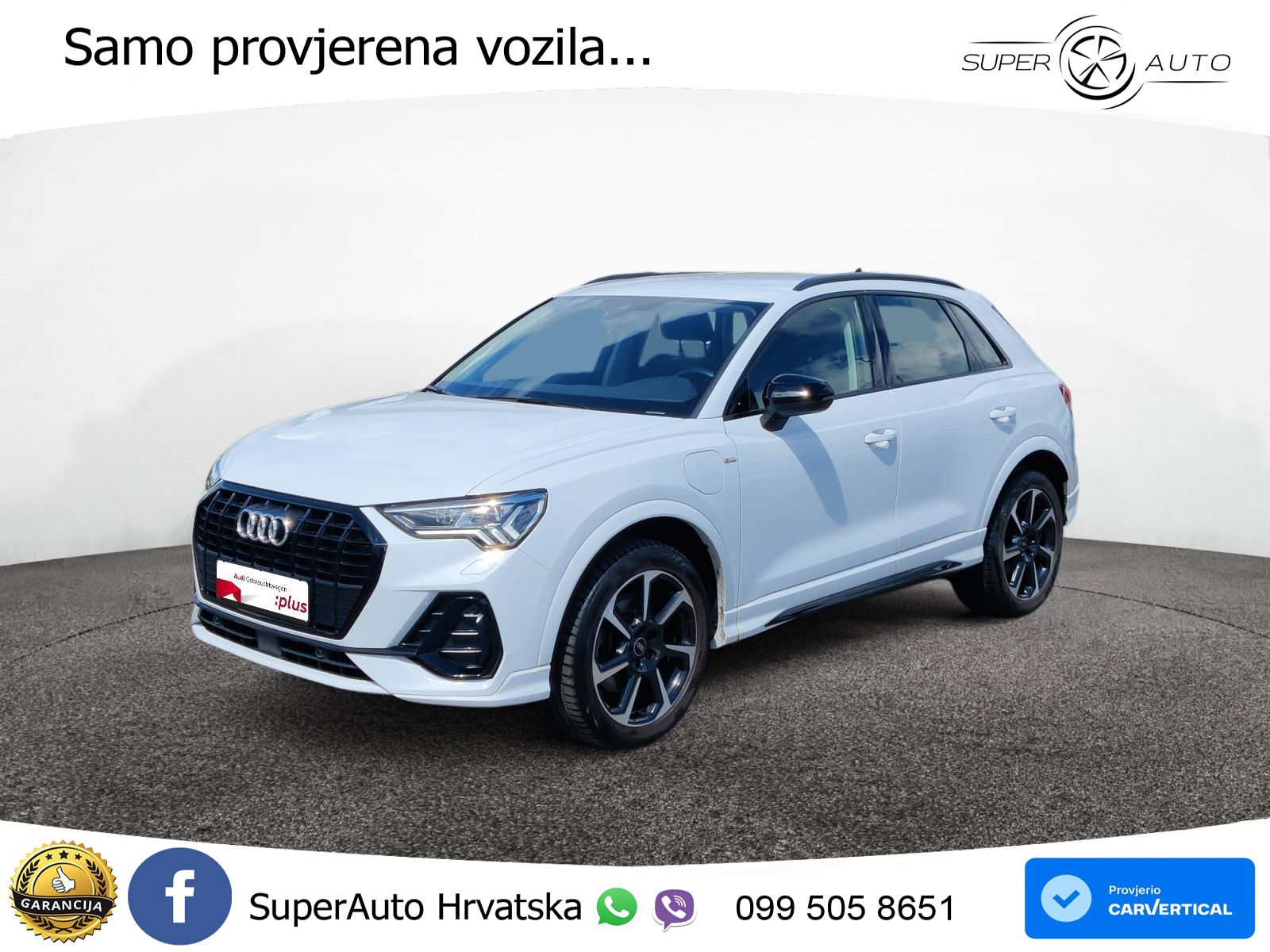Audi Q3 45 TFSIe (245 KS) S tronic S line LED+GR SJED+ACC