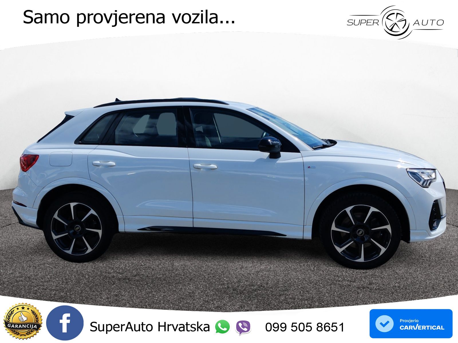 Audi Q3 45 TFSIe (245 KS) S tronic S line LED+GR SJED+ACC