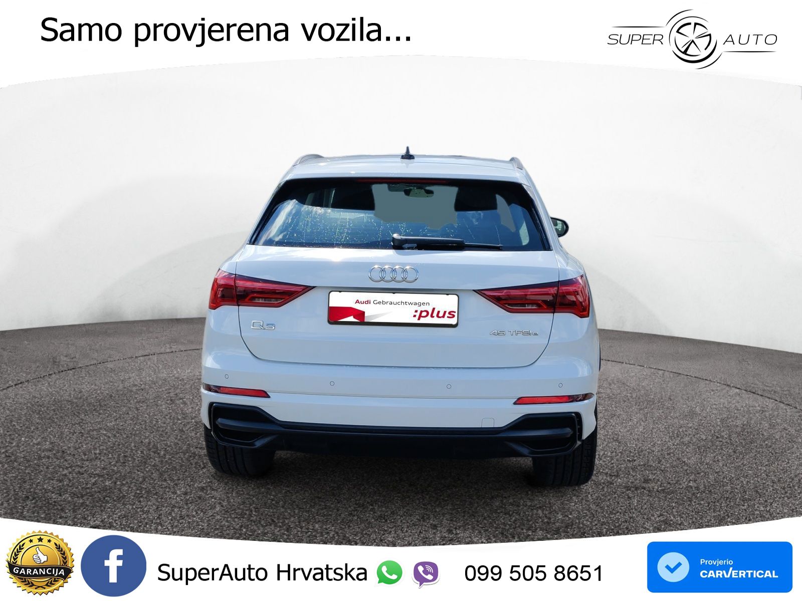 Audi Q3 45 TFSIe (245 KS) S tronic S line LED+GR SJED+ACC