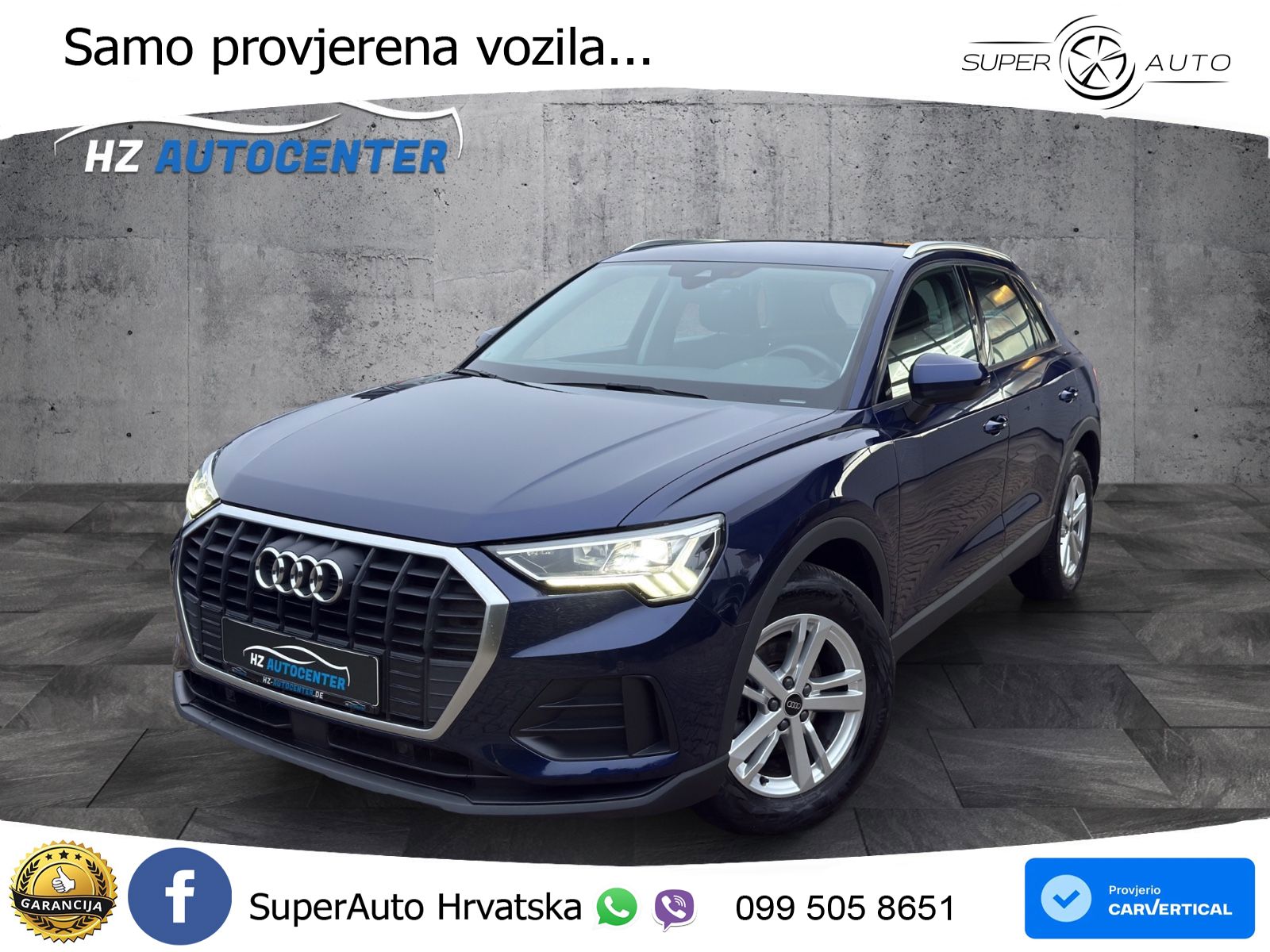 Audi Q3 35 TDI (150 KS) S tronic LED+ACC