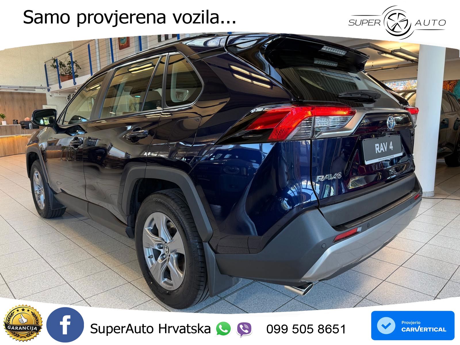Toyota RAV4 2.5 (222 KS) Hybrid AWD-i eCVT LED+GR SJED+ACC