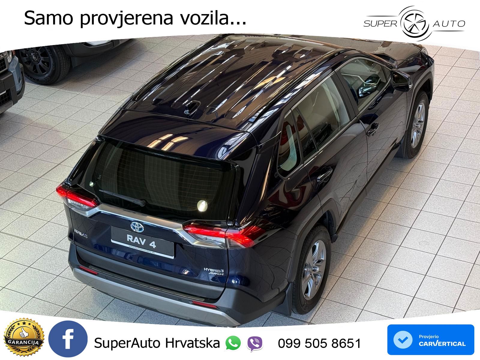 Toyota RAV4 2.5 (222 KS) Hybrid AWD-i eCVT LED+GR SJED+ACC