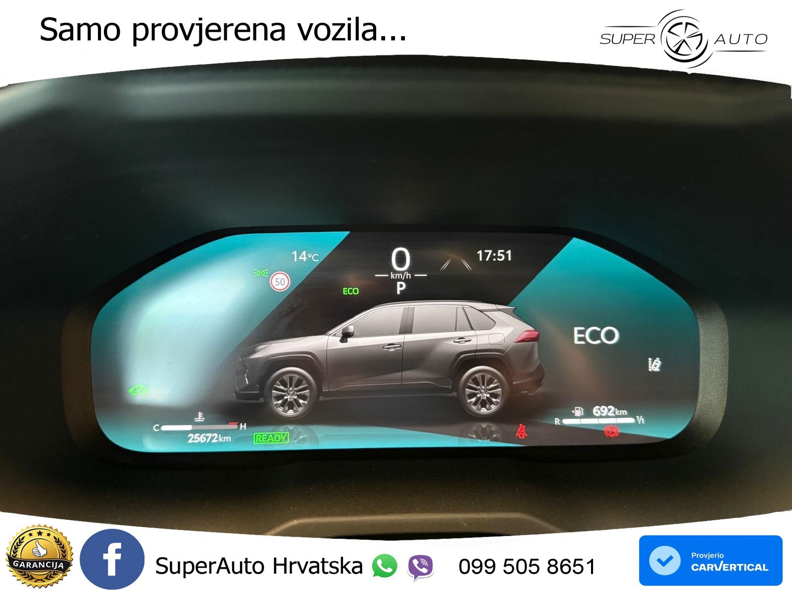 Toyota RAV4 2.5 (222 KS) Hybrid AWD-i eCVT LED+GR SJED+ACC
