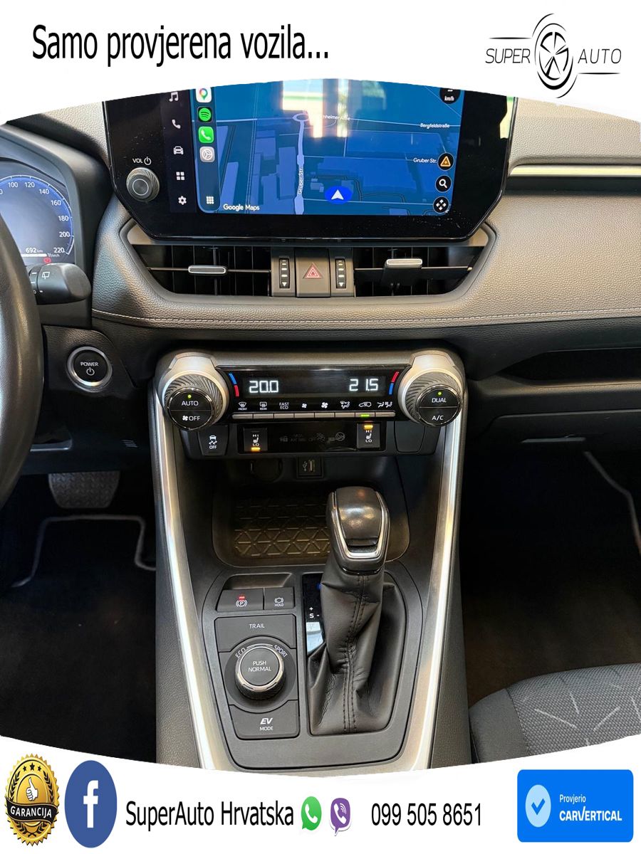 Toyota RAV4 2.5 (222 KS) Hybrid AWD-i eCVT LED+GR SJED+ACC