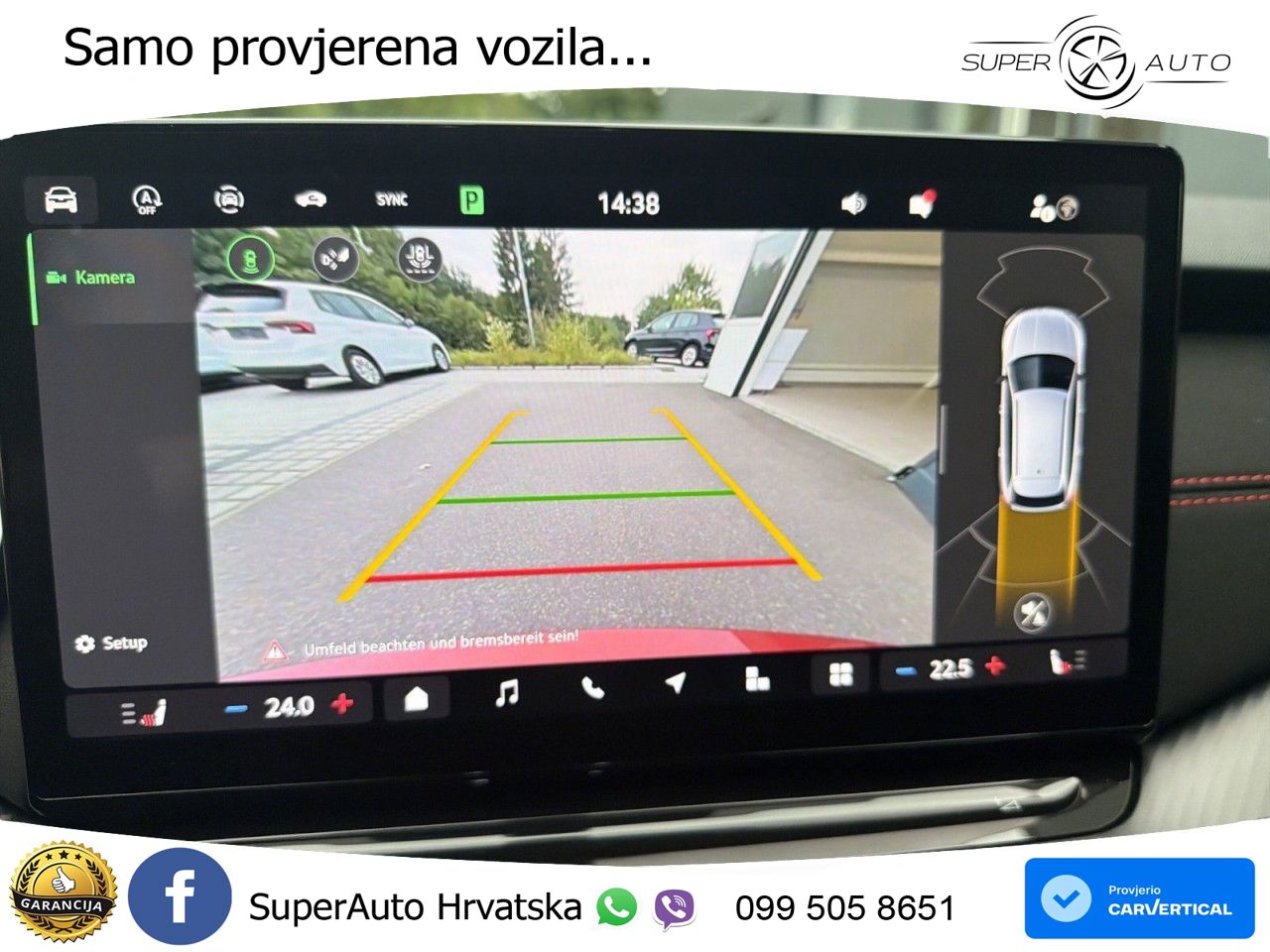 Škoda Octavia Combi RS 2.0 TSI (265 KS) DSG MATRIX+GR SJED+KAM