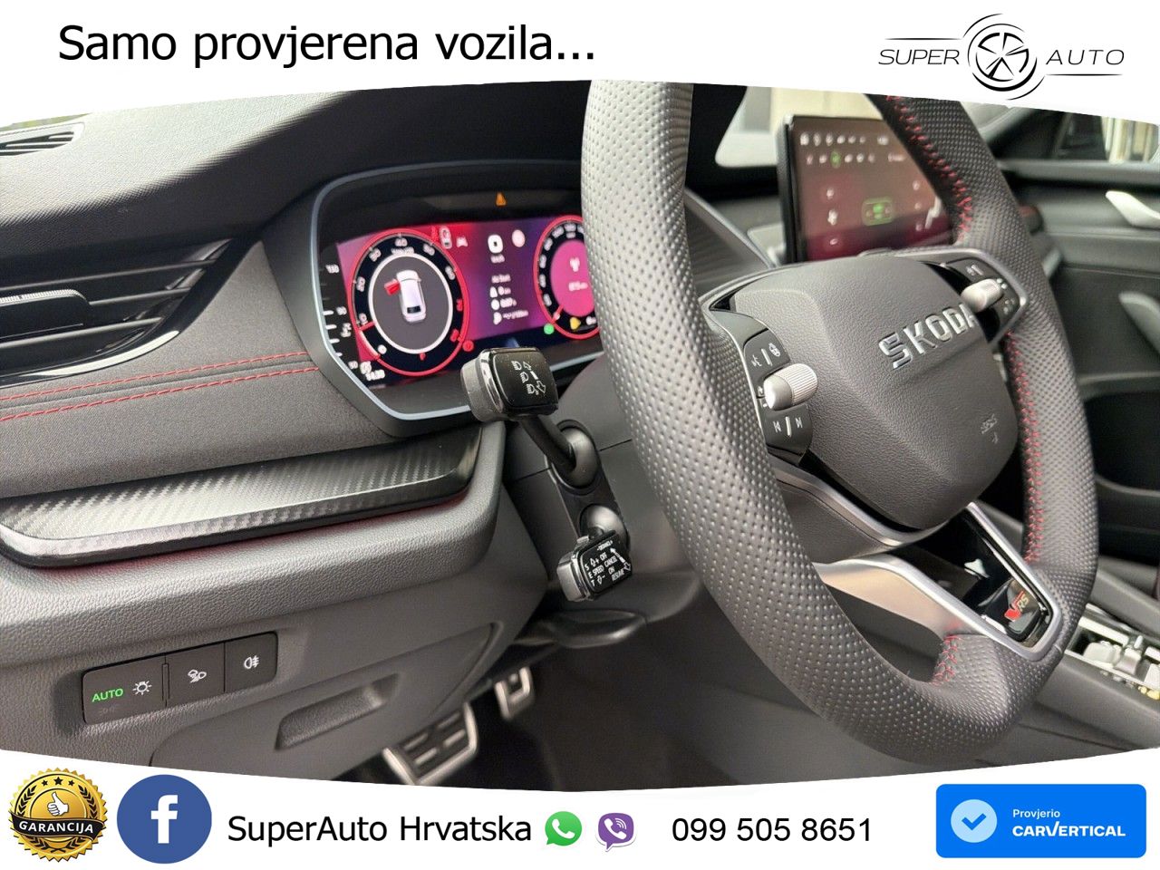 Škoda Octavia Combi RS 2.0 TSI (265 KS) DSG MATRIX+GR SJED+KAM