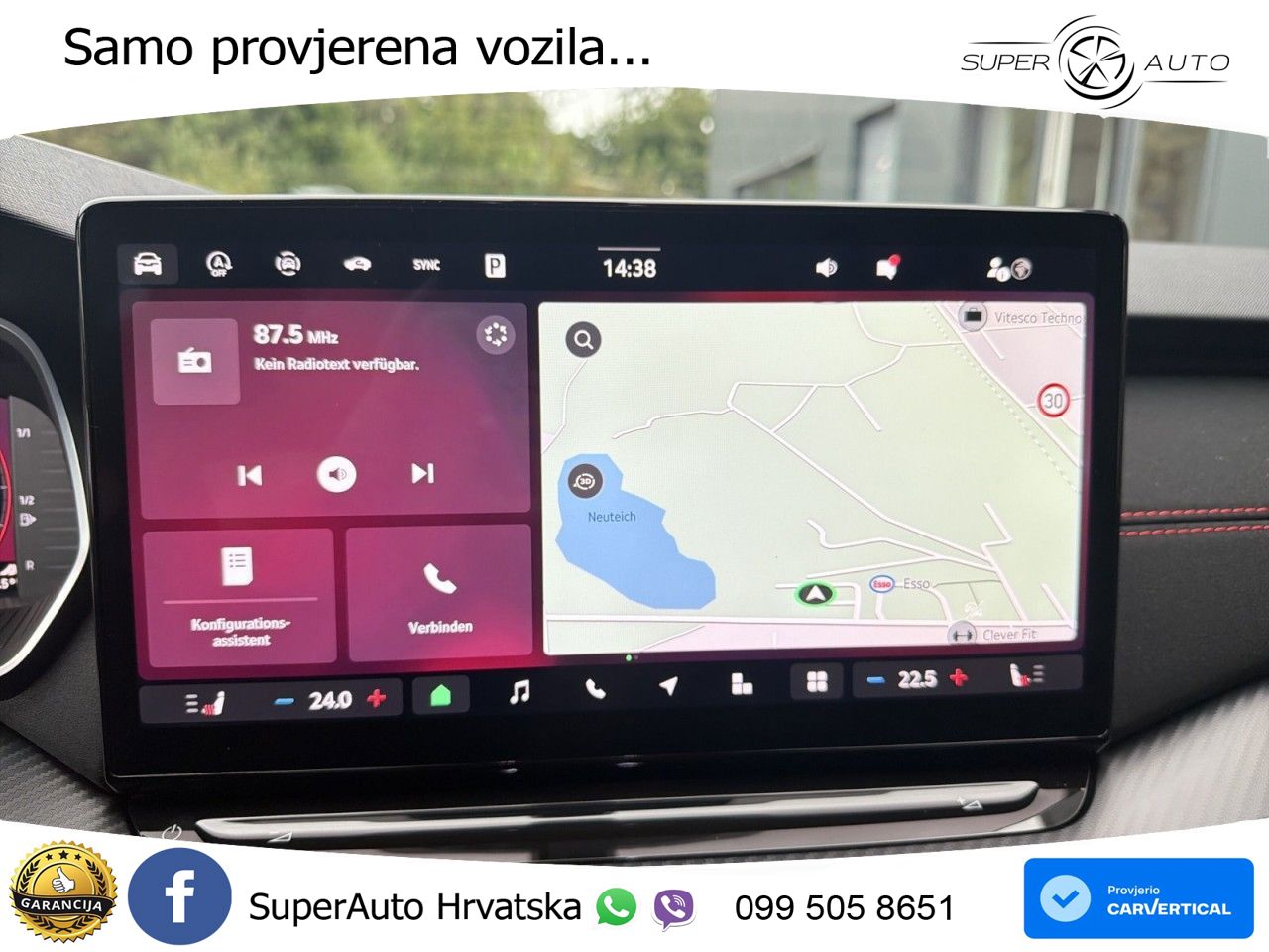 Škoda Octavia Combi RS 2.0 TSI (265 KS) DSG MATRIX+GR SJED+KAM