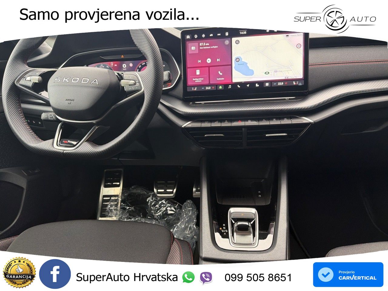 Škoda Octavia Combi RS 2.0 TSI (265 KS) DSG MATRIX+GR SJED+KAM