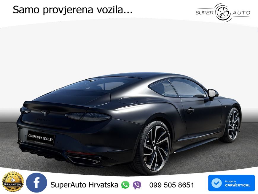 Bentley Continental GT IV 4.0 V8 TFSi (680 KS) AWD DCT LED+GR SJED+ACC
