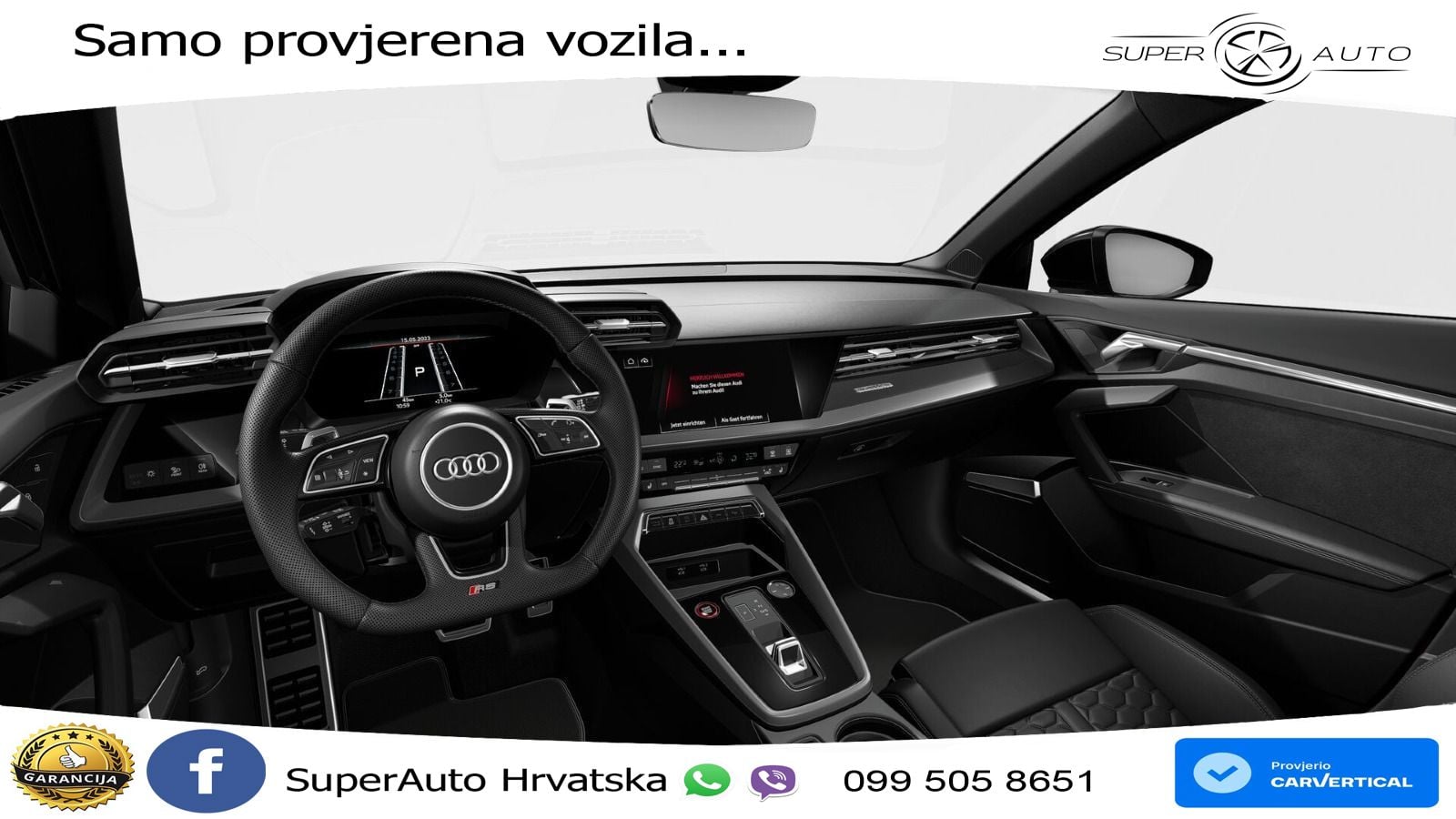 Audi RS3 Sedan 2.5 TFSI (400 KS) quattro S tronic MATRIX+GR SJED+KAM
