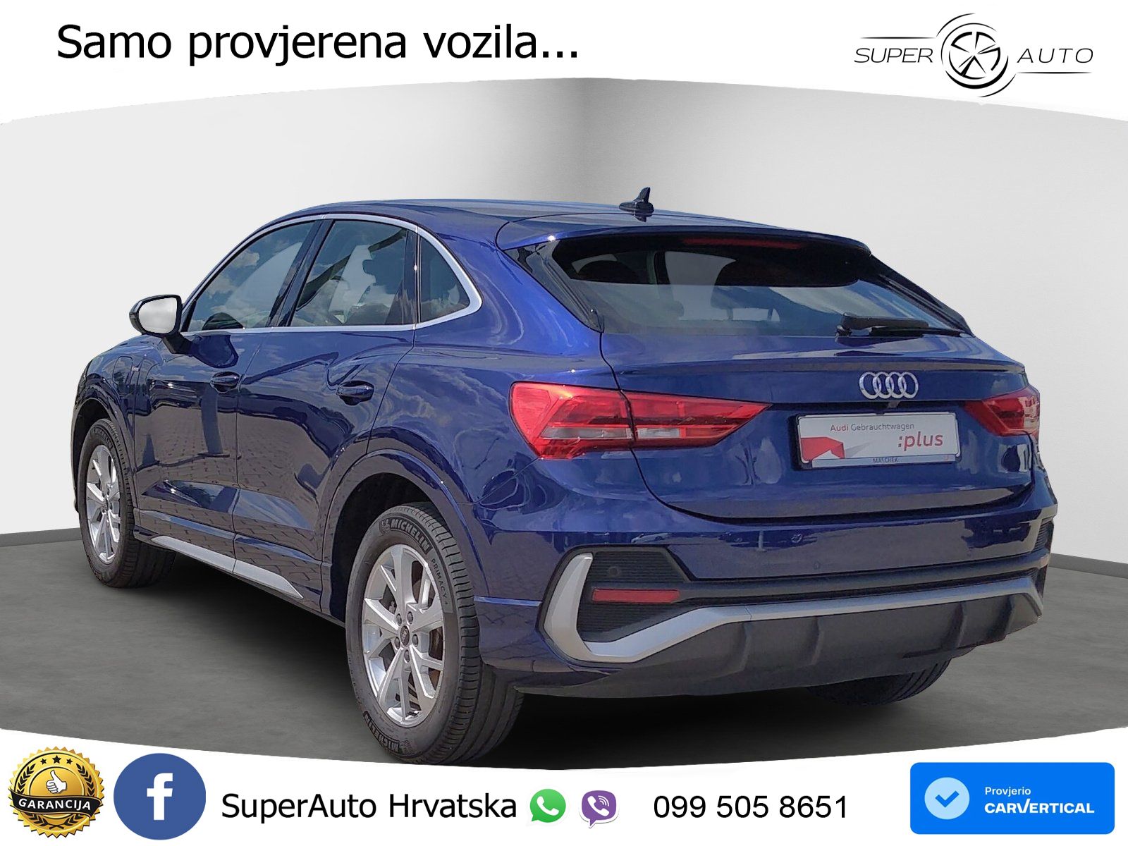 Audi Q3 Sportback 45 TFSIe (245 KS) S tronic S line