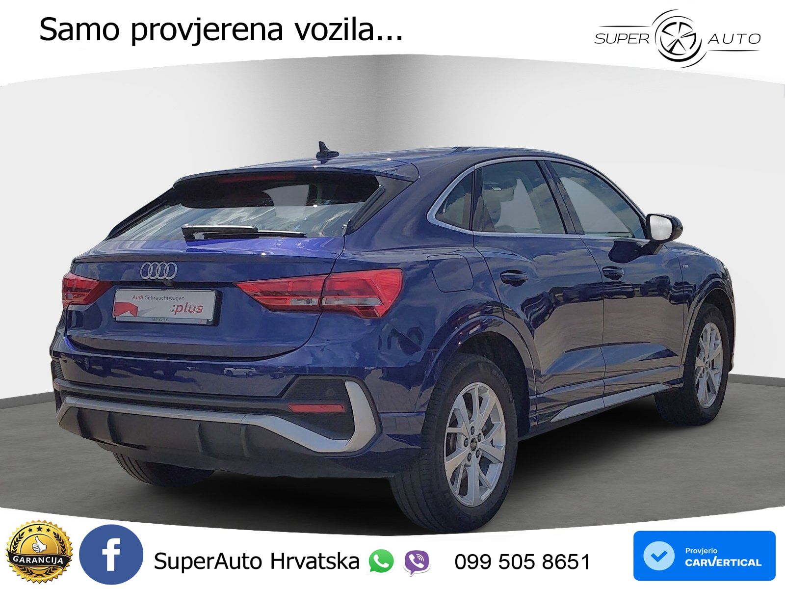 Audi Q3 Sportback 45 TFSIe (245 KS) S tronic S line