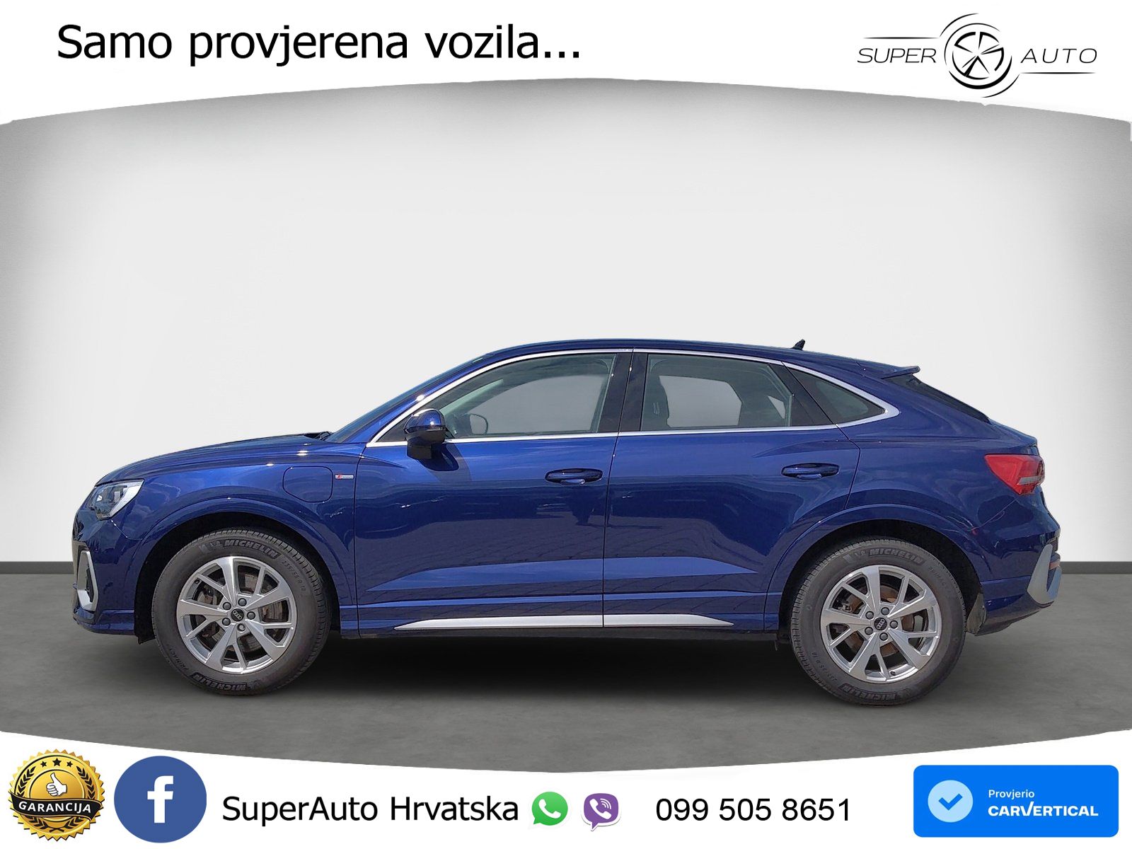 Audi Q3 Sportback 45 TFSIe (245 KS) S tronic S line