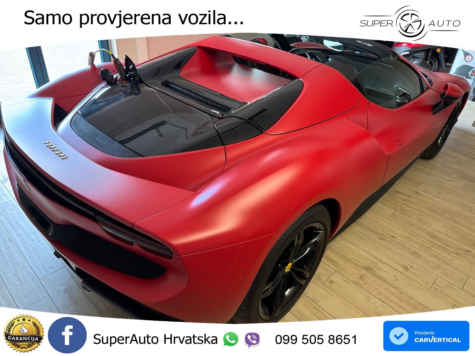 Ferrari 296 GTS 3.0 V6 (830 KS) F1 DCT
