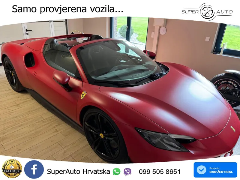 Ferrari 296 GTS 3.0 V6 (830 KS) F1 DCT