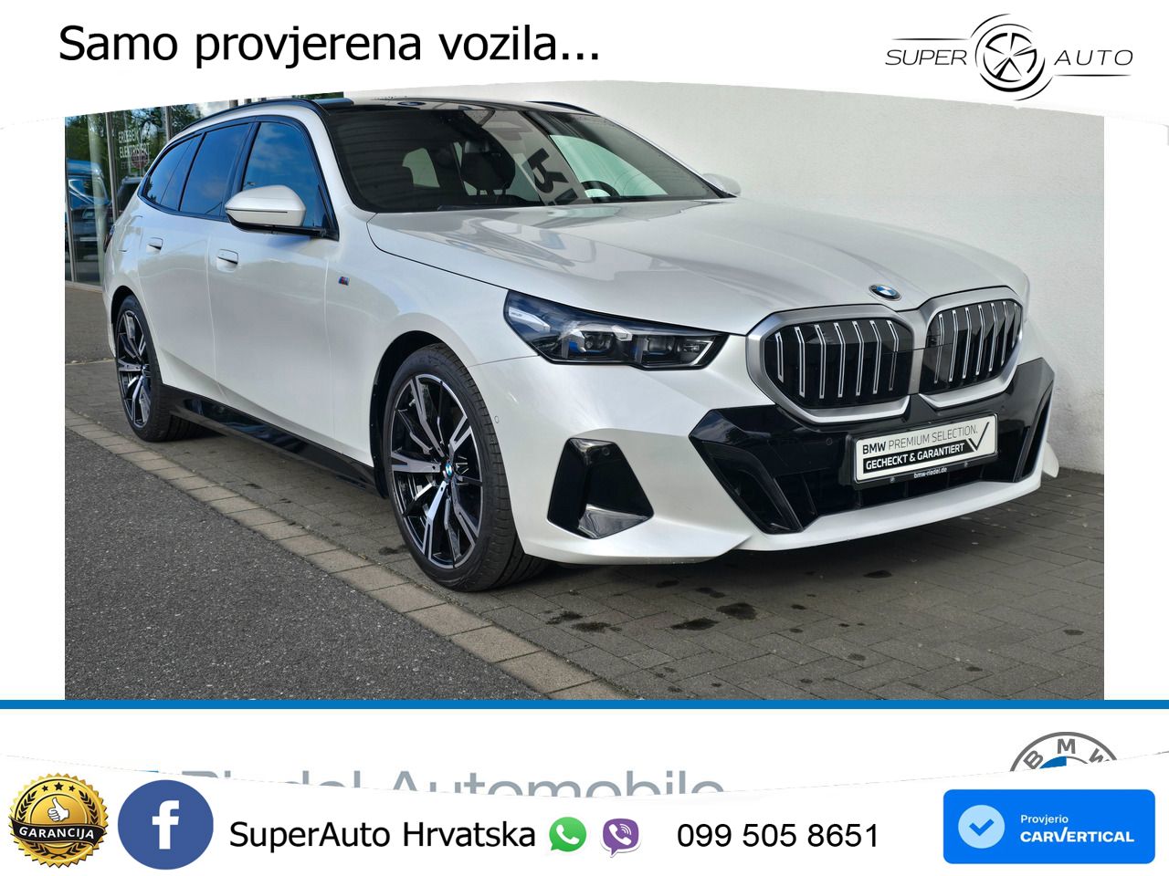 BMW 540d Touring (303 KS) xDrive Steptronic M Sport LED+GR SJED+ACC