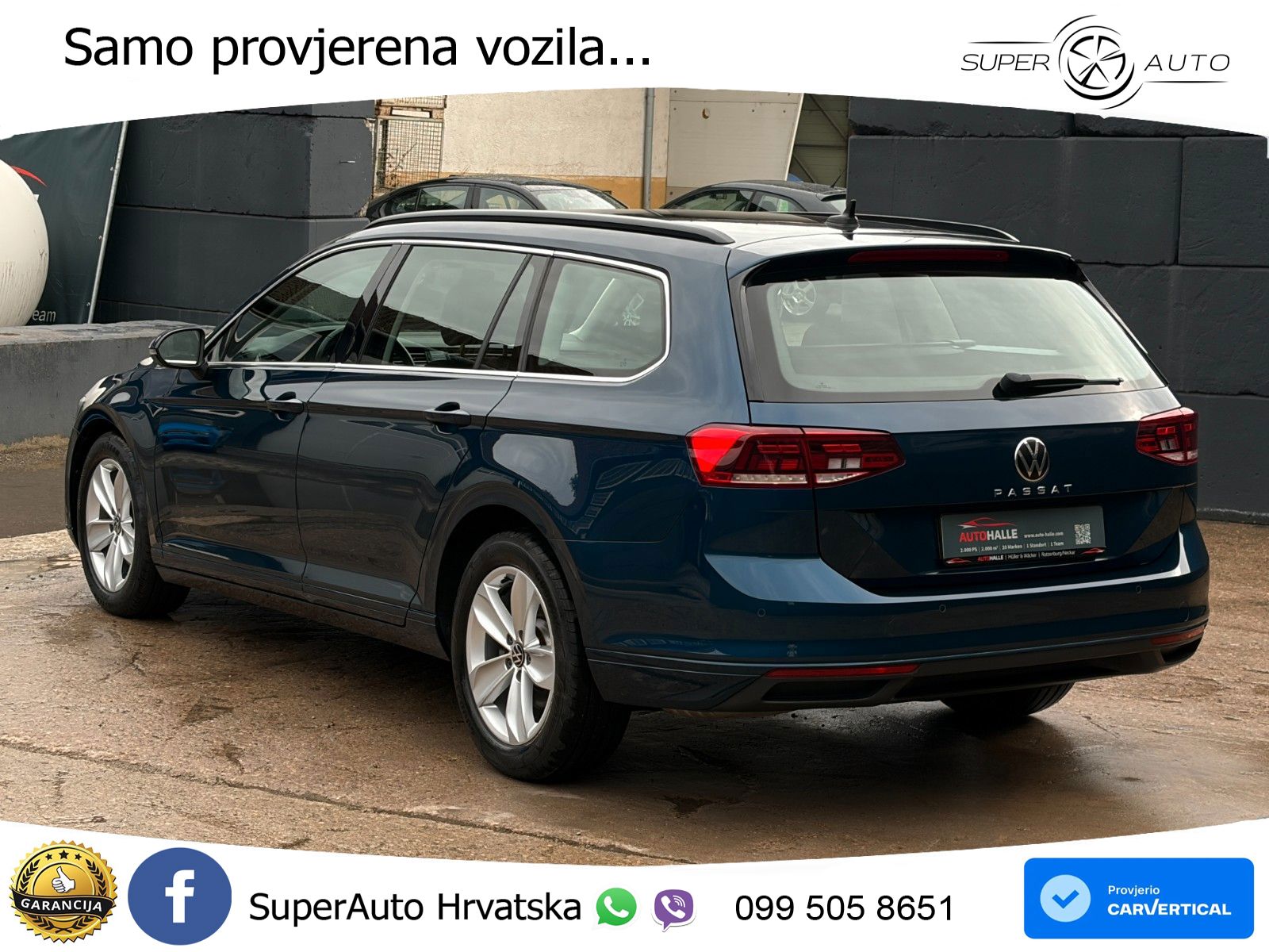 Volkswagen Passat Variant 2.0 TSI (190 KS) DSG LED+GR SJED+ACC