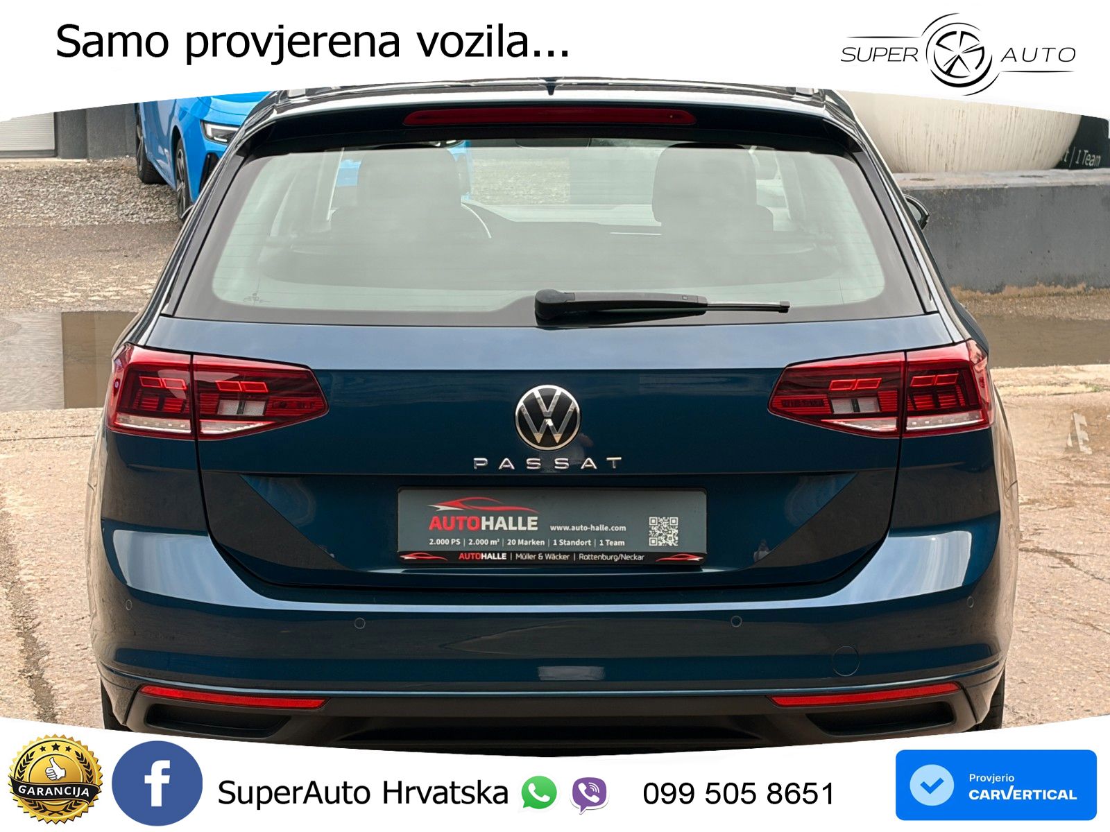 Volkswagen Passat Variant 2.0 TSI (190 KS) DSG LED+GR SJED+ACC