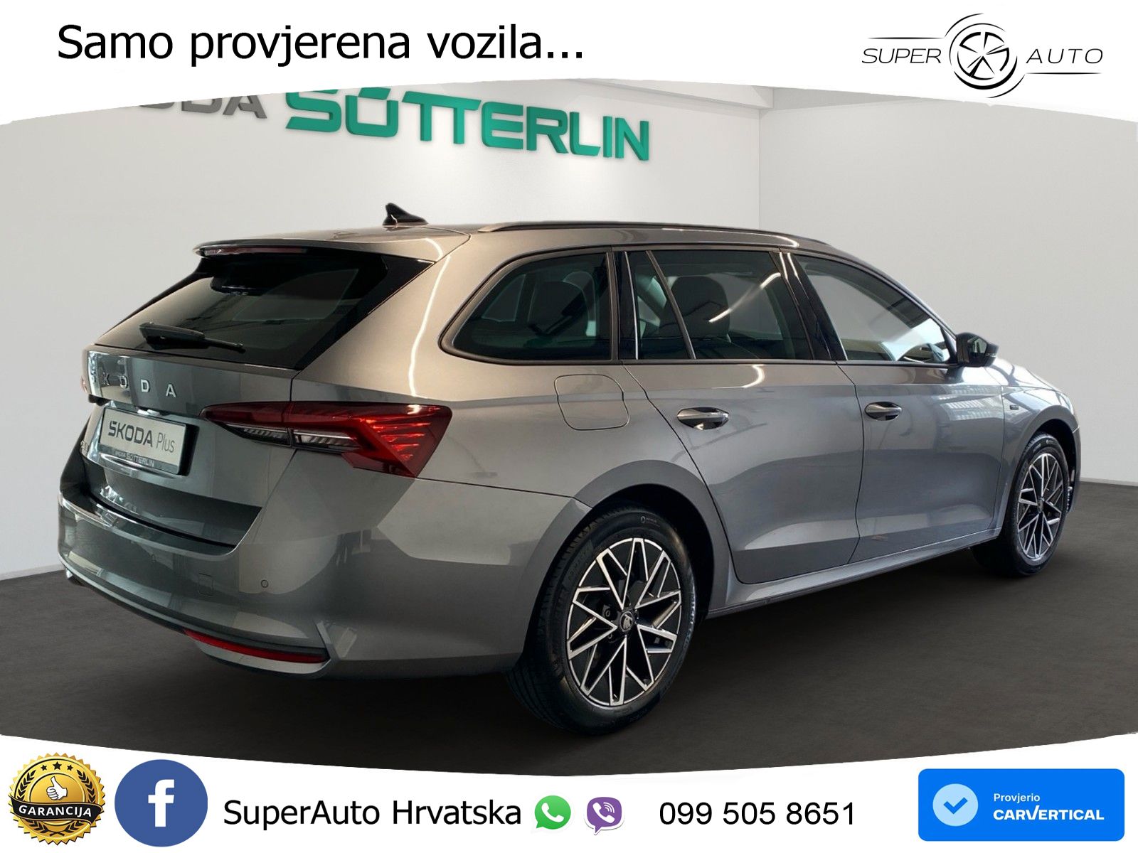 Škoda Octavia Combi 1.5 TSI (116 KS) LED+GR SJED+ACC