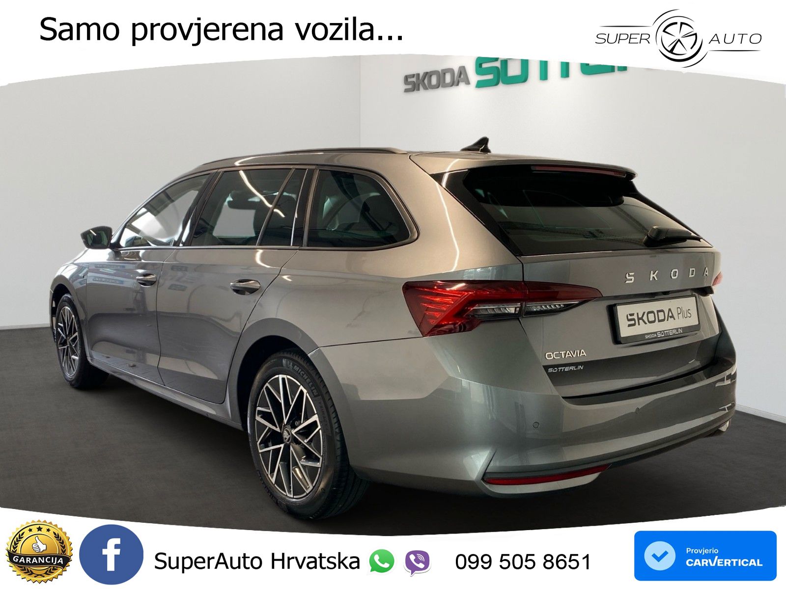 Škoda Octavia Combi 1.5 TSI (116 KS) LED+GR SJED+ACC