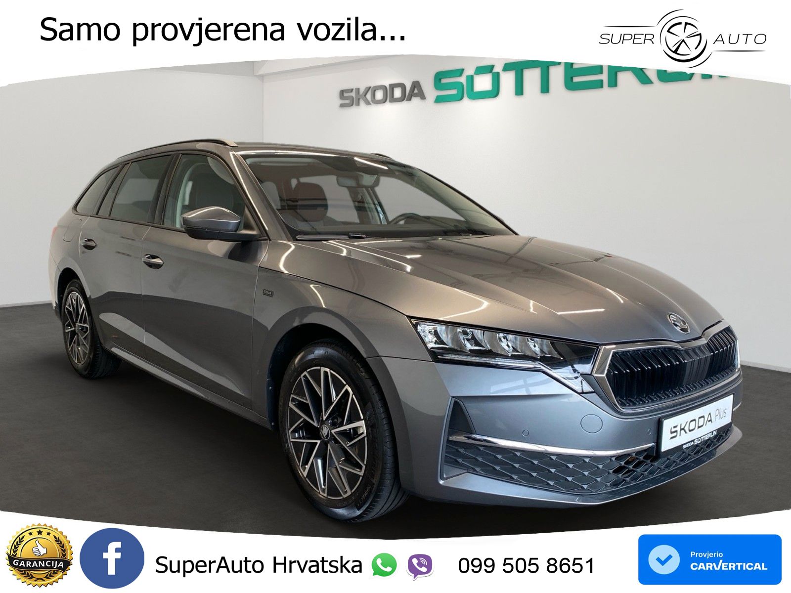 Škoda Octavia Combi 1.5 TSI (116 KS) LED+GR SJED+ACC