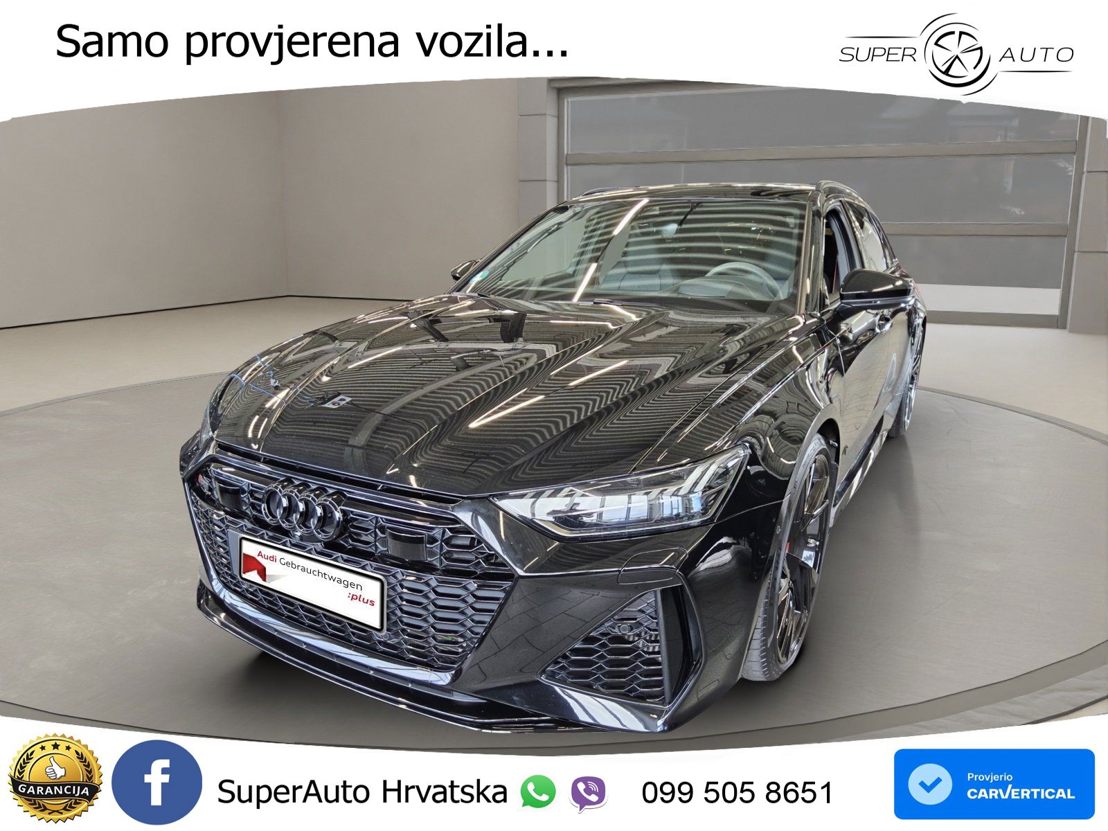 Audi RS6 Avant 4.0 TFSI V8 (600 KS) quattro Tiptronic MATRIX+GR SJED+KAM