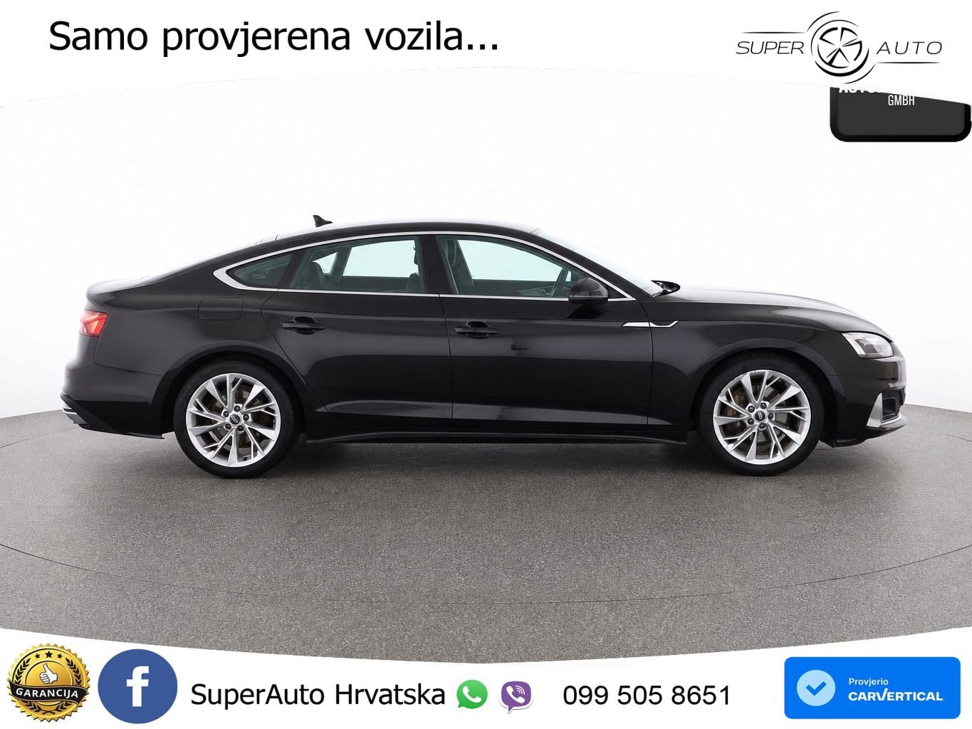 Audi A5 Sportback  40 TFSI (204 KS) quattro S tronic S line LED+GR SJED+ACC