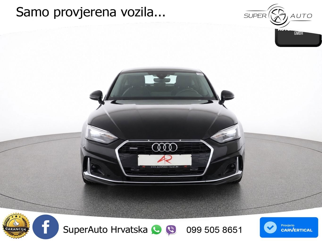 Audi A5 Sportback  40 TFSI (204 KS) quattro S tronic S line LED+GR SJED+ACC