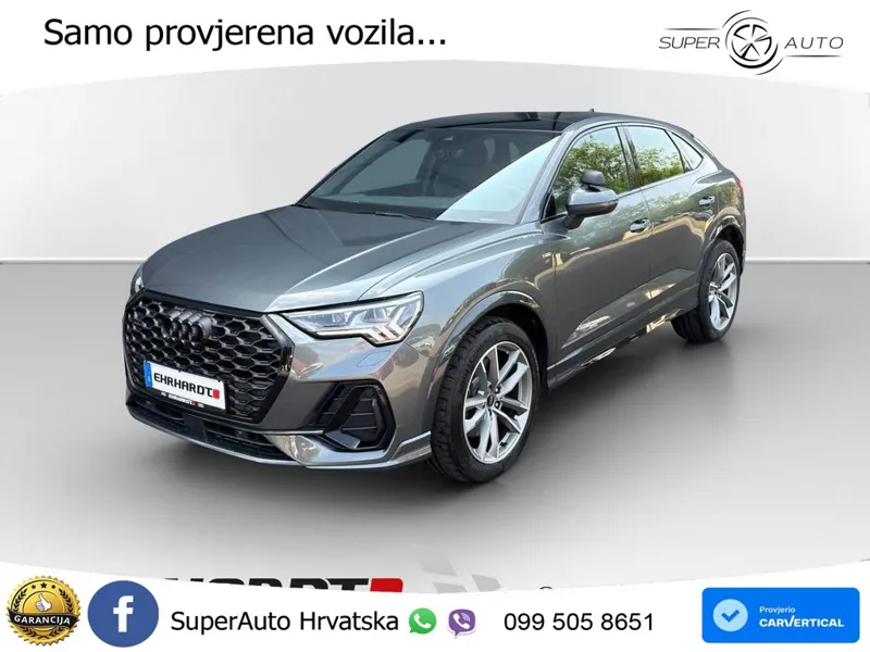 Audi Q3 Sportback 40 TDI (200 KS) quattro S tronic S line MATRIX+GR SJED+KAM