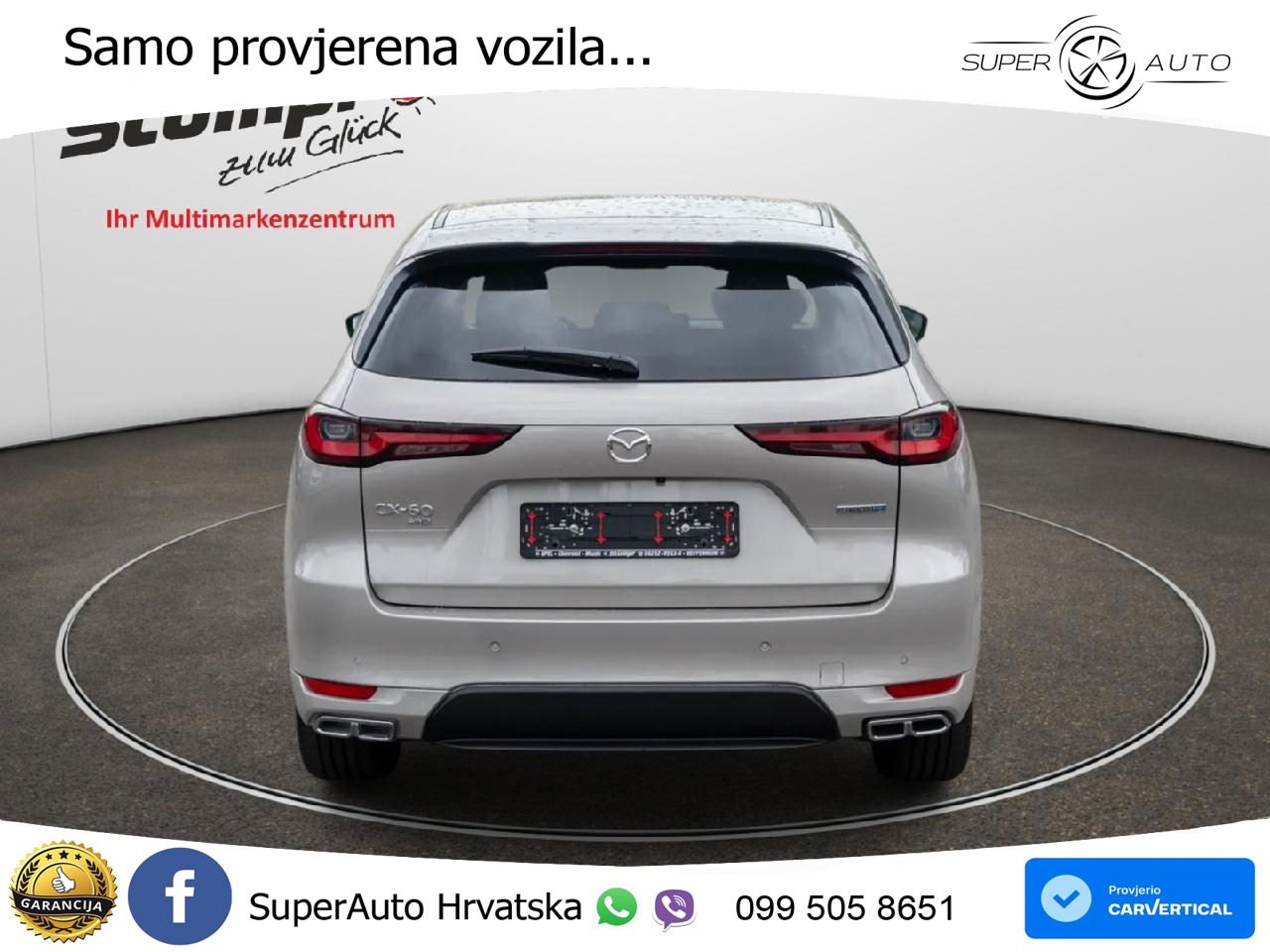 Mazda CX-60 2.5 e-Skyactiv (328 KS) AWD Automatic LED+GR SJED+ACC