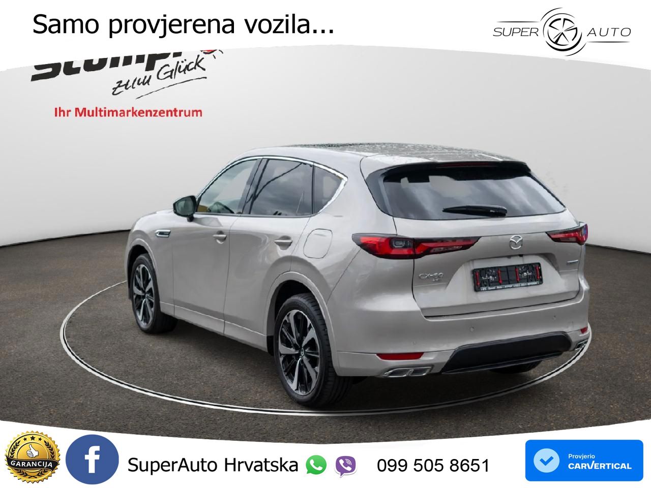 Mazda CX-60 2.5 e-Skyactiv (328 KS) AWD Automatic LED+GR SJED+ACC