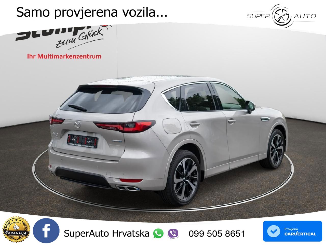 Mazda CX-60 2.5 e-Skyactiv (328 KS) AWD Automatic LED+GR SJED+ACC