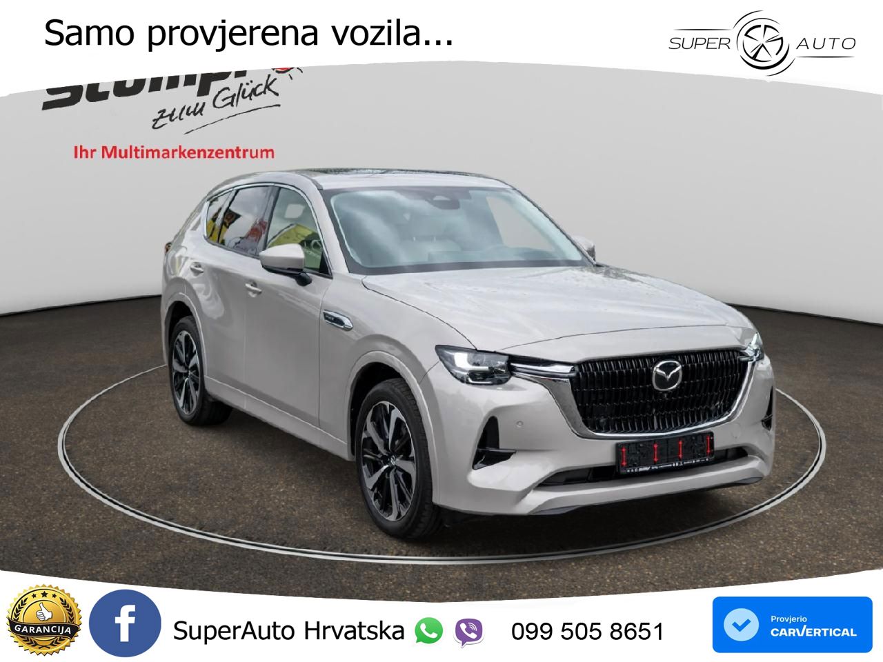 Mazda CX-60 2.5 e-Skyactiv (328 KS) AWD Automatic LED+GR SJED+ACC