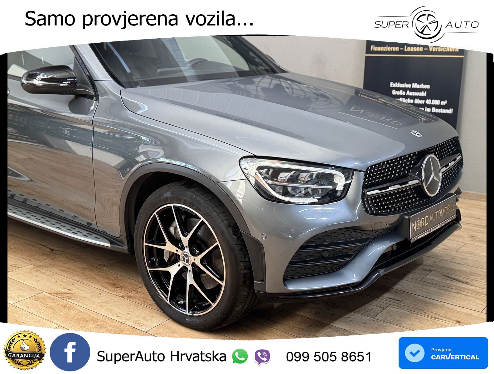 Mercedes GLC Coupe 400d (330 KS) 4MATIC 9G-TRONIC AMG LED+GR SJED+ACC