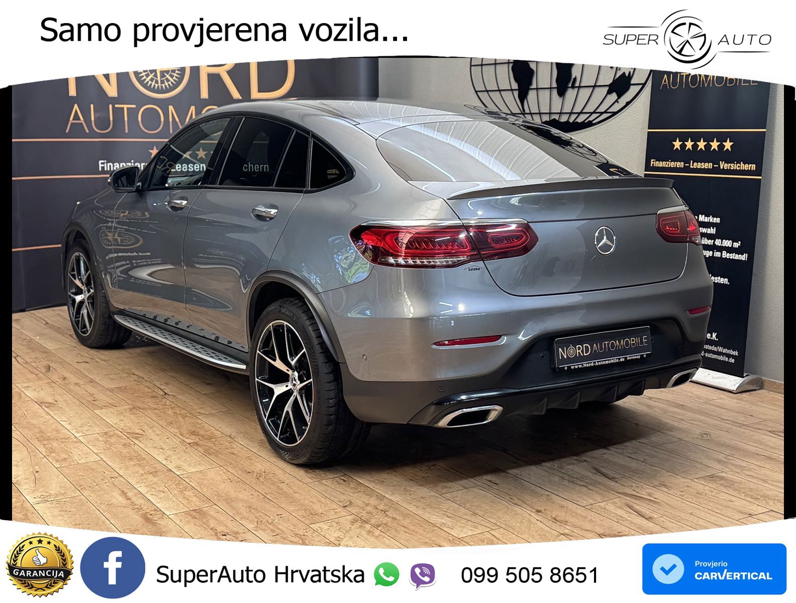 Mercedes GLC Coupe 400d (330 KS) 4MATIC 9G-TRONIC AMG LED+GR SJED+ACC