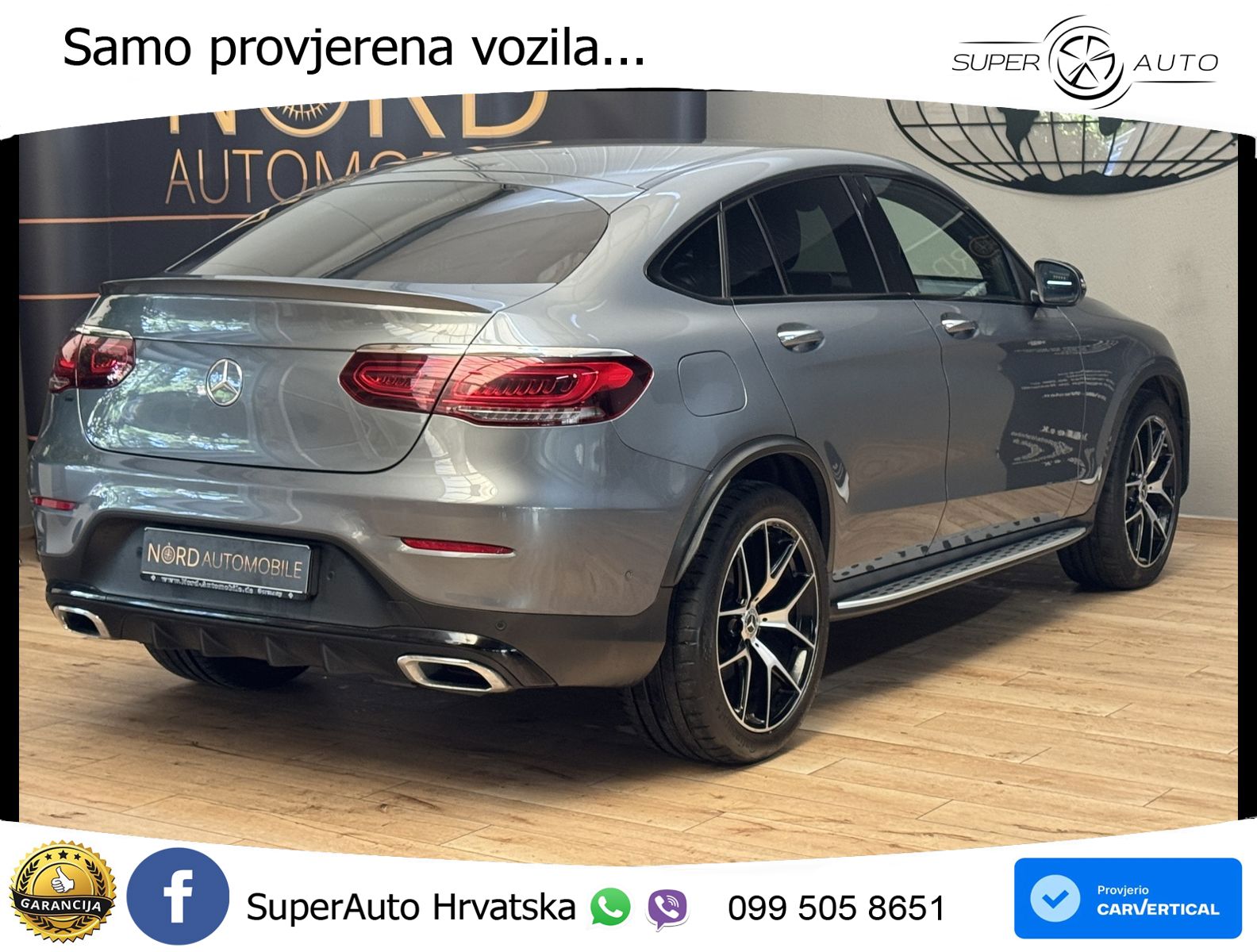 Mercedes GLC Coupe 400d (330 KS) 4MATIC 9G-TRONIC AMG LED+GR SJED+ACC