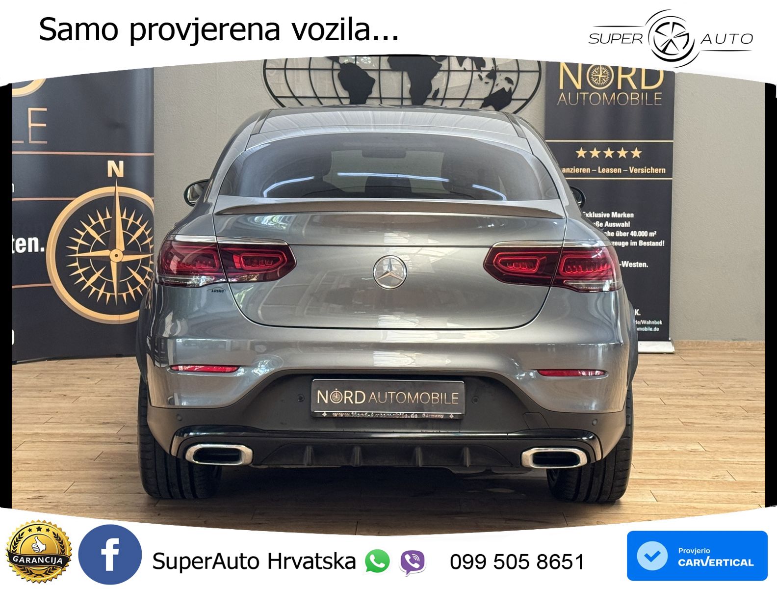 Mercedes GLC Coupe 400d (330 KS) 4MATIC 9G-TRONIC AMG LED+GR SJED+ACC