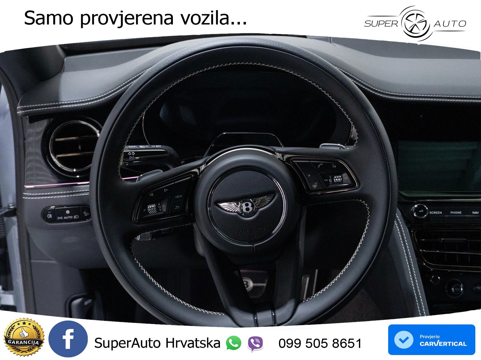 Bentley Flying Spur IV S 4.0 V8 TFSi (680 KS) AWD DCT ZRAČNI+ACC+GR SJED+KAM+PANO