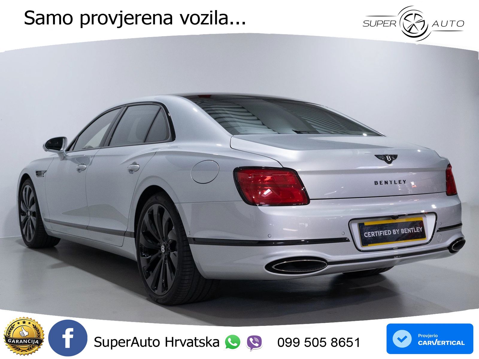 Bentley Flying Spur IV S 4.0 V8 TFSi (680 KS) AWD DCT ZRAČNI+ACC+GR SJED+KAM+PANO
