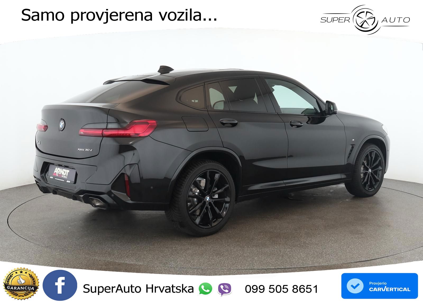 BMW X4 30d (286 KS) xDrive Steptronic M Sport LED+GR SJED+ACC