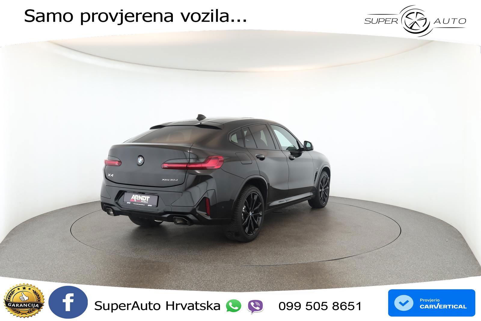 BMW X4 30d (286 KS) xDrive Steptronic M Sport LED+GR SJED+ACC